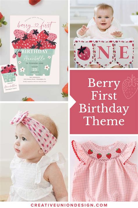 berry first birthday dress|A berry first birthday! Sweet ideas for her first party :).